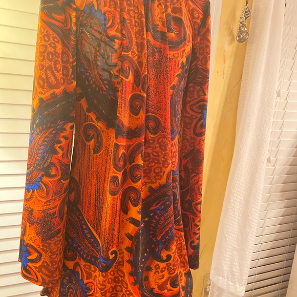 PINK POLKADOT MIDI with Bell Sleeves - Picture 5 of 10